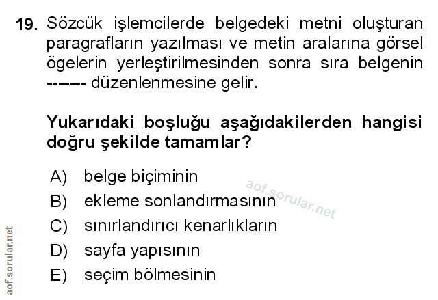Soru 19