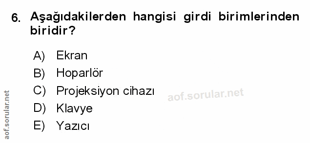 Soru 6
