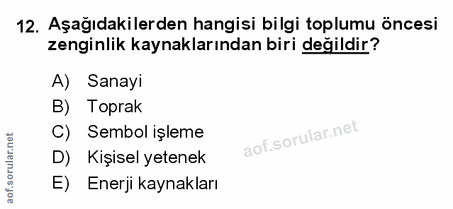 Soru 12