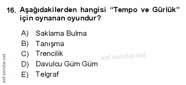Soru 16