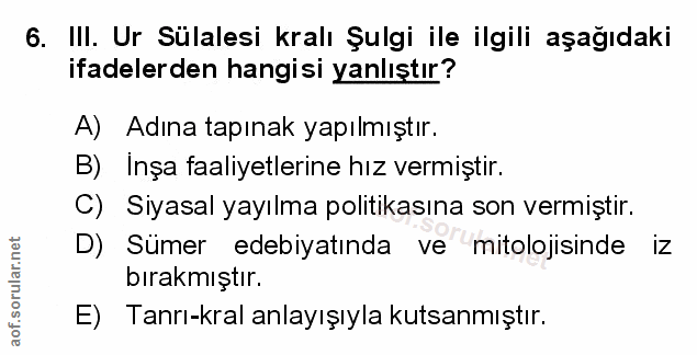 Soru 6