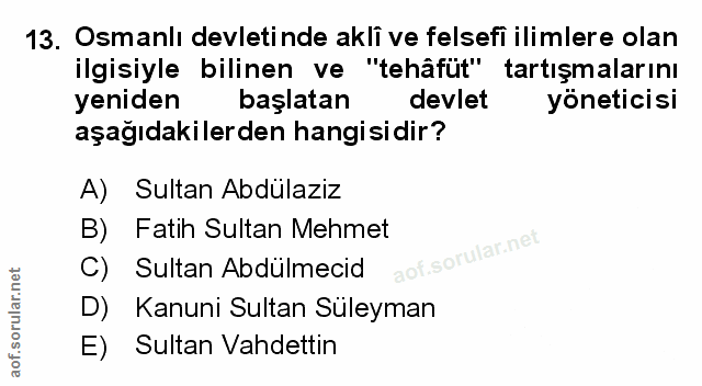 Soru 13