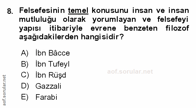 Soru 8