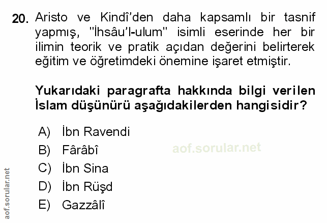 Soru 20