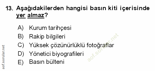 Soru 13