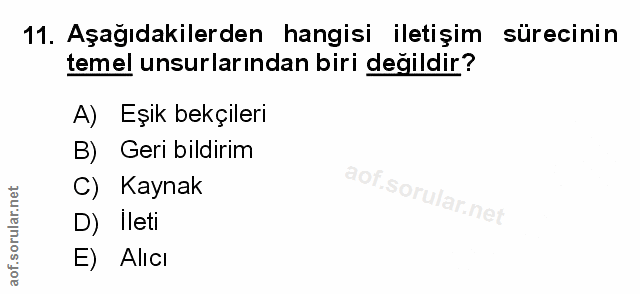 Soru 11