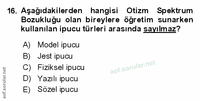 Soru 16
