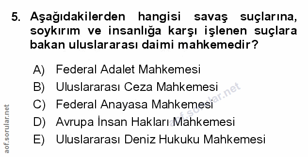 Soru 5