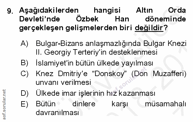 Soru 9