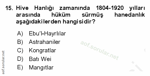 Soru 15