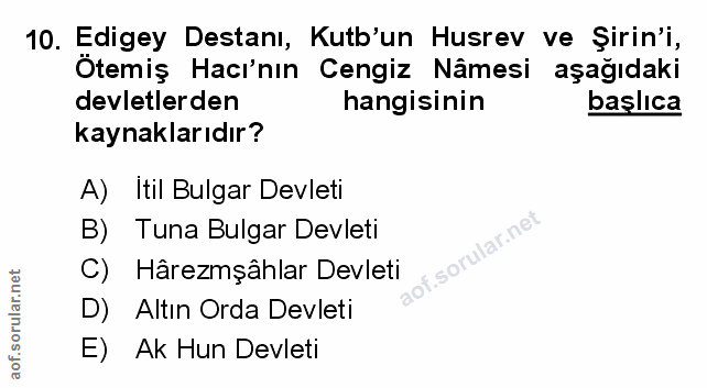 Soru 10
