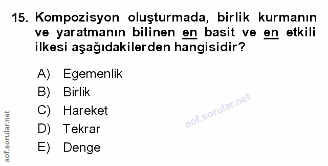 Soru 15
