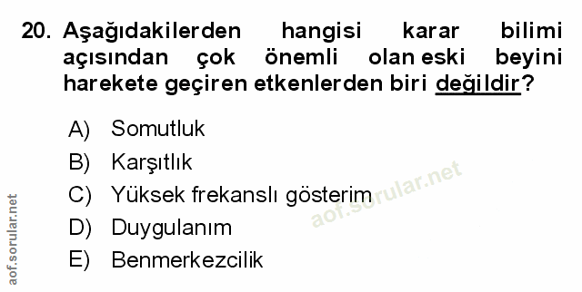 Soru 20