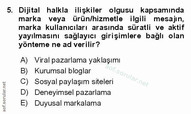 Soru 5