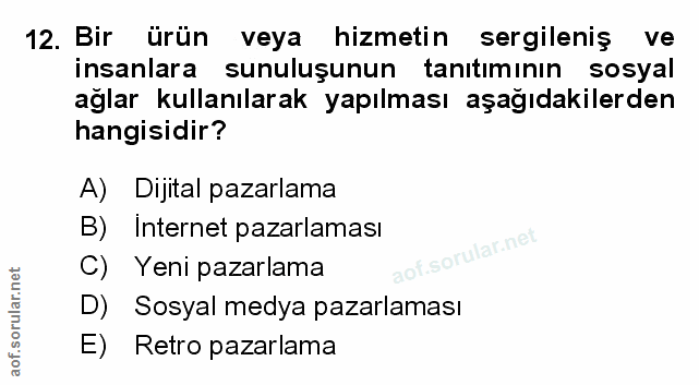 Soru 12