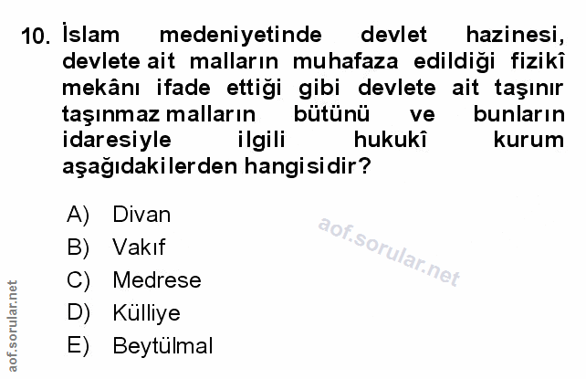 Soru 10