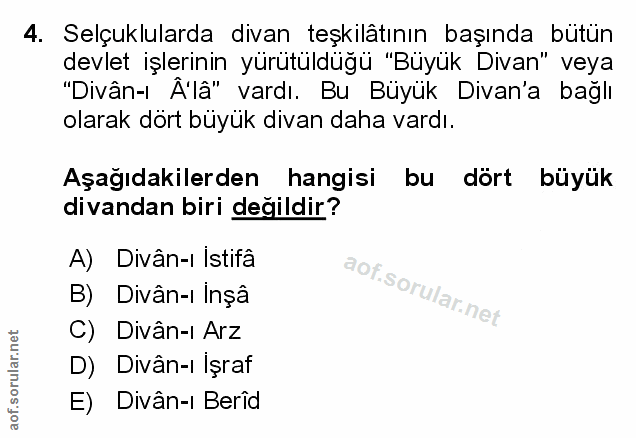 Soru 4