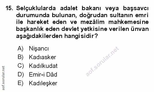 Soru 15