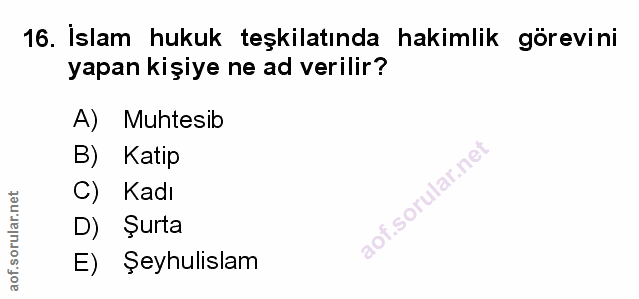 Soru 16