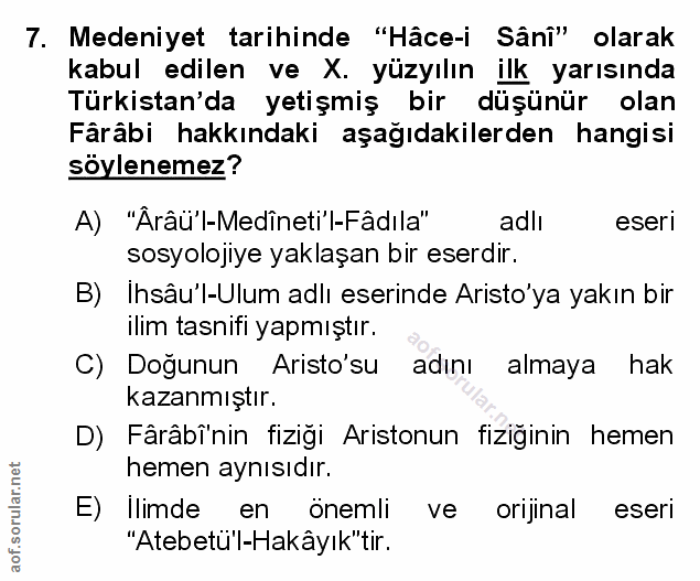 Soru 7