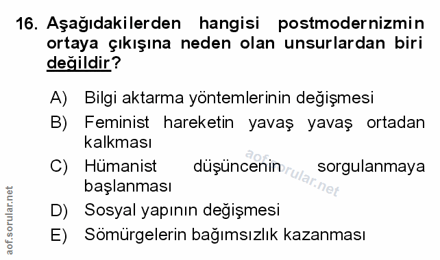 Soru 16