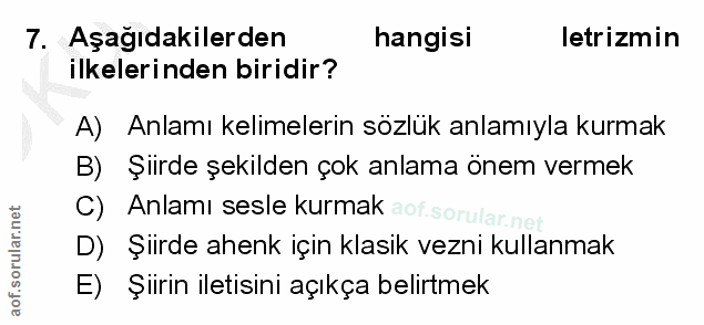 Soru 7