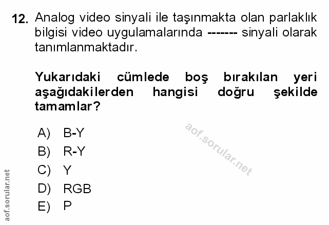 Soru 12