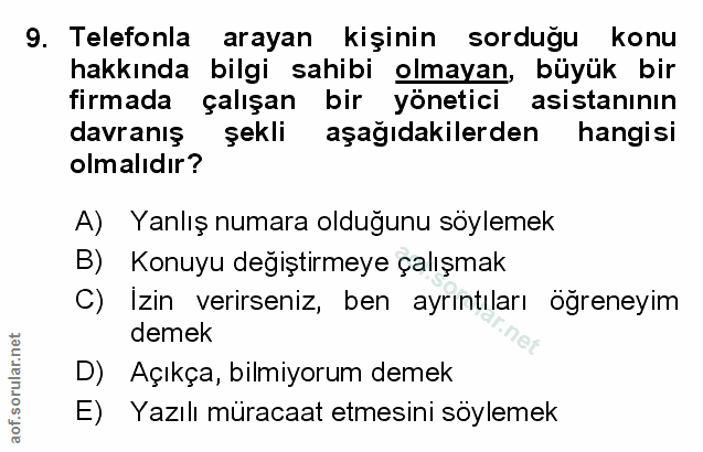 Soru 9