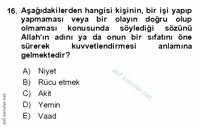 Soru 16