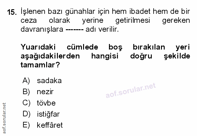 Soru 15