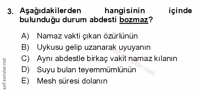Soru 3