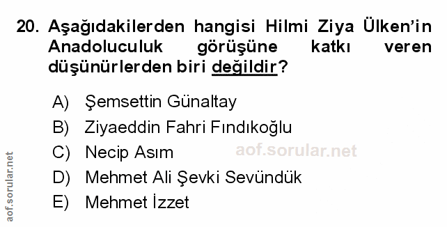 Soru 20