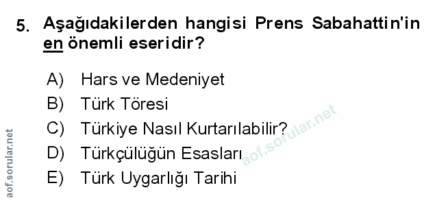 Soru 5