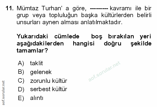 Soru 11