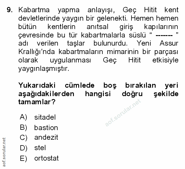 Soru 9