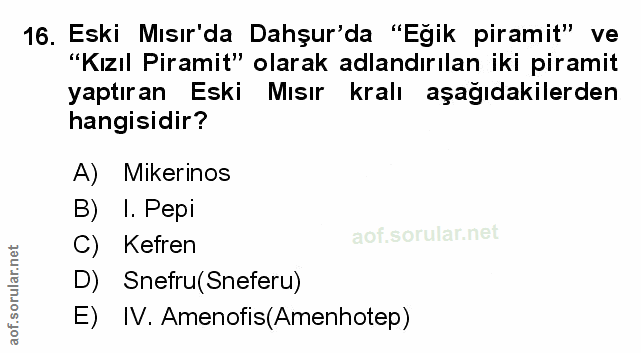 Soru 16