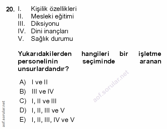 Soru 20