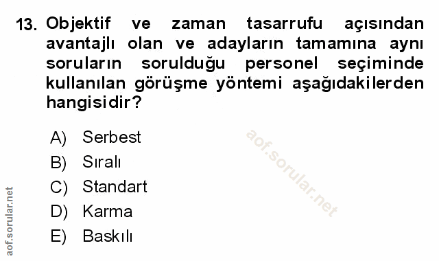 Soru 13