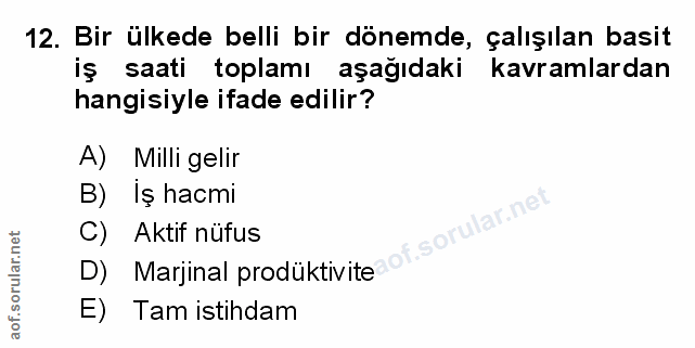 Soru 12