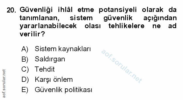 Soru 20