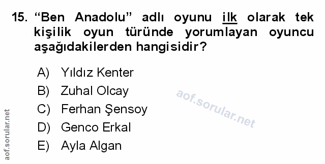 Soru 15