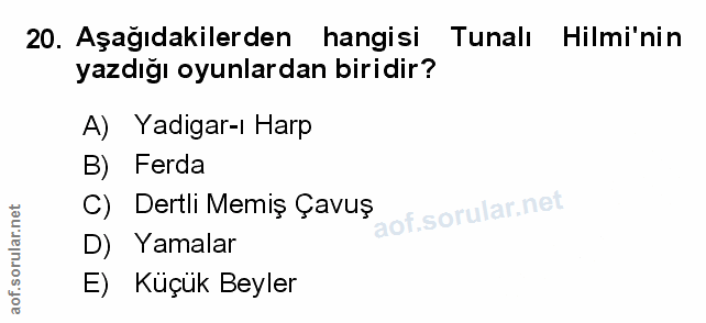 Soru 20
