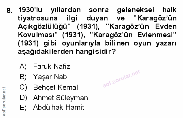 Soru 8