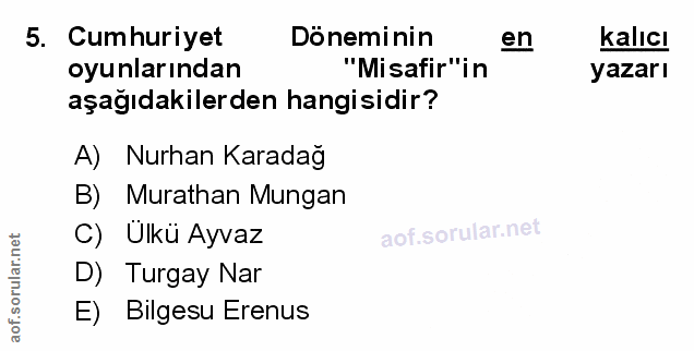 Soru 5