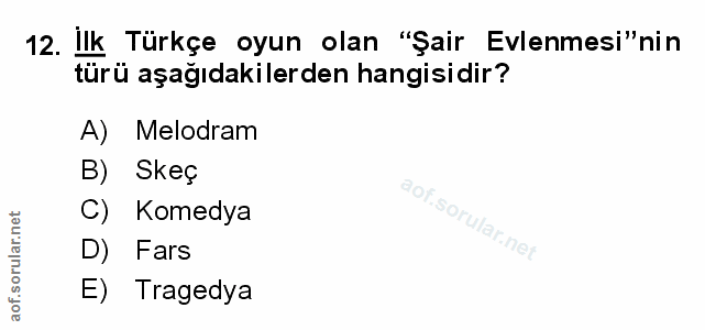 Soru 12