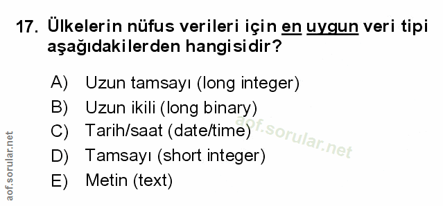 Soru 17
