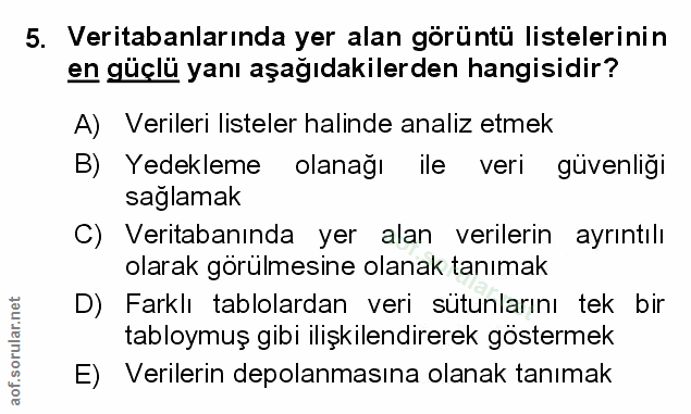 Soru 5