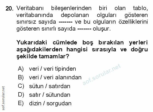 Soru 20