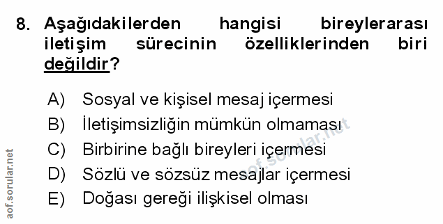Soru 8