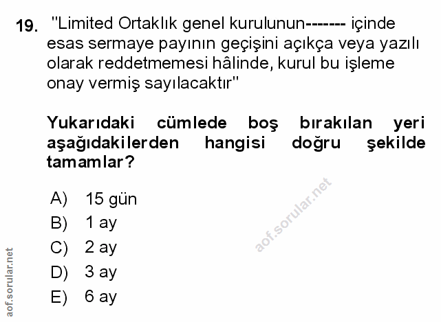 Soru 19